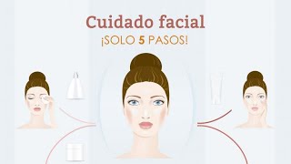 Limpieza facial diaria en 5 pasos [upl. by Enidlareg]