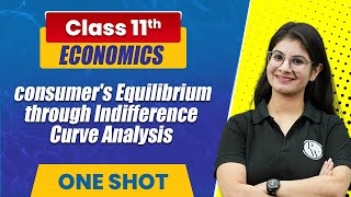 Consumer Equilibrium through Indifference Curve Analysis in One Shot  Micro Economics Class 11th [upl. by Blaire]