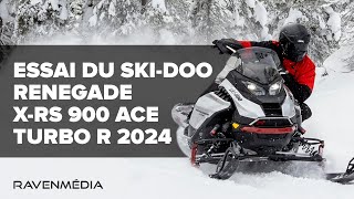 SkiDoo Renegade XRS 900R Turbo 2024 Essai à West Yellowstone [upl. by Suaeddaht892]