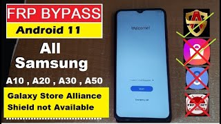 Samsung Frp Bypass Android 11 Alliance Shield Not In Galaxy Store Solution 2022 [upl. by Yahc788]