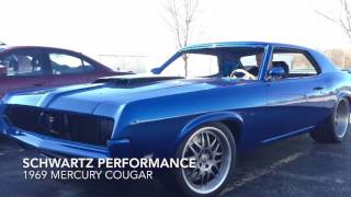 Schwartz Performance 1969 Cougar First drive [upl. by Dorehs]