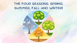 Discover the Four Seasons  Fun and Easy Animation for Kids  Preschool Kids Learning [upl. by Epul]