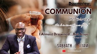 Downsview SDA Live  Divine Service  I Almost Drowned…But Jesus  Pastor Travis Afflick [upl. by Bronk]