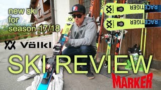 Ski Review  Volkl Racetiger SL new for 1718 [upl. by Trebmal]