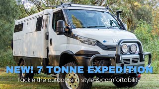 The New 7 Tonne Iveco Cruiser  Expedition Campers Australia  Custom 4x4 [upl. by Lebna320]