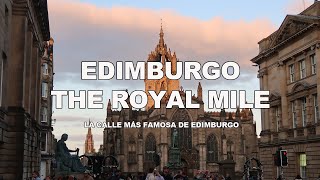 The Royal Mile  Edimburgo  Walking Tour [upl. by Matthia]