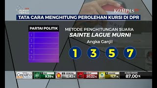 Masih Bingung Cara Hitung Perolehan Kursi di DPR Simak Video Ini … [upl. by Steele788]