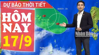 Dự báo thời tiết hôm nay mới nhất ngày 179  Dự báo thời tiết 3 ngày tới [upl. by Haem]