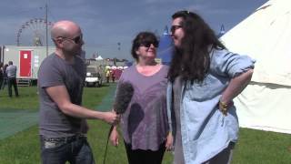 Janey Godley with daughter Ashley Storrie at RockNess 2013 [upl. by Rosenberger808]