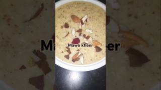 Mawa kheer shortvideos recipe food mawa kheer 🥰viralfood [upl. by Alaine692]