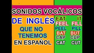 como pronunciar las vocales en ingles [upl. by Theodoric]