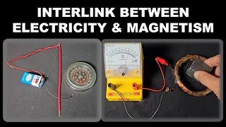 HOW ELECTRICITY AND MAGNETISM ARE INTERLINKED [upl. by Nareik428]