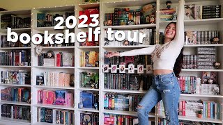 2023 BOOKSHELF TOUR 📚 500 books [upl. by Aneetsirk879]