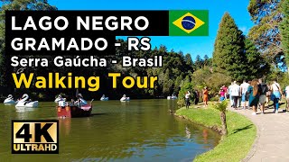 LAGO NEGRO  GRAMADO  RS  BRAZIL  APR 2023  WALK TOUR【4K】 [upl. by Aizek]