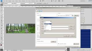 How to create a semicylindrical panorama [upl. by Ced130]