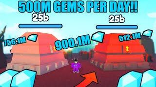 💎NEW BEST GEM FARMING METHOD IN Pet Simulator X [upl. by Immot]