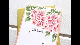 7 Unique Ways to Use a Stencil for Card Making [upl. by Lune]