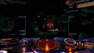 Elite Dangerous  Core Mining with CMDR Giles Farnaby  Metal Rich Asteroid  Rhodplumsite [upl. by Tnilk]