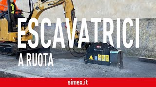 Escavatrici a ruota Simex RWE 15 per mini escavatore  Micro trincea [upl. by Shem]