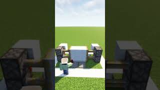 How to Build a 2x2 Piston Door in Minecraft [upl. by Ahtamas965]