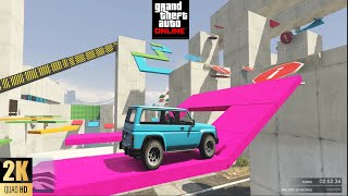 GTA online parkour HELLION TRIAL 22 gameplay ANNIS ELLION fun bolt [upl. by Gyasi865]