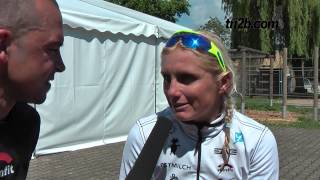 Challenge Kraichgau 2013  Siegerinneninterview Yvonne van Vlerken Es läuft heuer richtig gut [upl. by Alian]