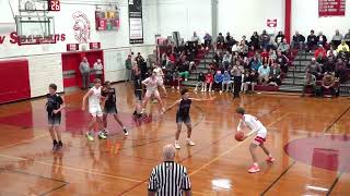 ELHS Spartans Boys Basketball vs Pittsfield [upl. by Ateuqal]