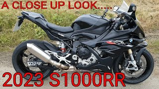 2023 BMW S1000RR DETAILED WALKAROUND REVIEW [upl. by Ariayek805]