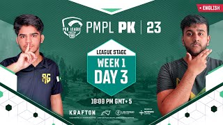 EN 2023 PMPL Pakistan Spring  Week 1 Day 3  Survive to Conquer [upl. by Erdrich]