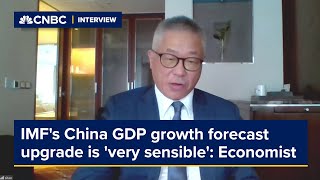 IMFs China GDP growth forecast upgrade is very sensible economist says [upl. by Holden224]