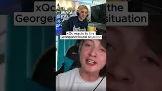 xQc reacts to the Georgenotfound allegations [upl. by Marve]