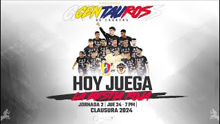 LIGA FUTVE FUTSAL 1  TORNEO CLAUSURA  JORNADA 2 I P2  CENTAUROS DE CARACAS vs PIRATAS  ENVIVO [upl. by Tnarg]