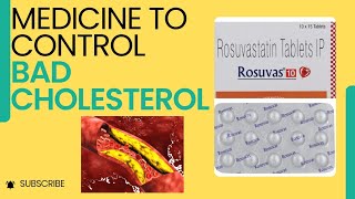 Rosuvastatin Tablet  Rosuvastatin Tablet IP  Rosuvas Tablet Uses amp Side Effects [upl. by Tyler]