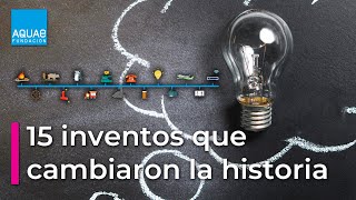 🔥15 INVENTOS que cambiaron la HISTORIA☎💻 [upl. by Malek]