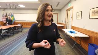 Finkenauer holds roundtable discussion [upl. by Yromem]