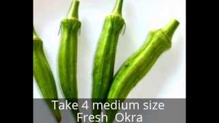 How to make okra water for diabetics [upl. by Turner]