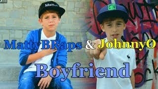 MattyBRaps amp JohnnyOsings  Boyfriend cover Justin Bieber 2012 [upl. by Ailegave]