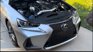 How To Install Injen Cold Air Intake on Lexus IS200T [upl. by Corinne460]