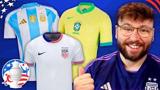 Ranking the 2024 Copa America Jerseys [upl. by Pail971]