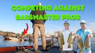 Fishing Against BASSMASTER ELITE PROS 2024 Sturgeon Bay Open [upl. by Imeaj803]