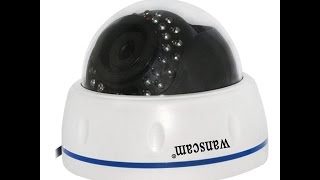 Купольная камера Wanscam HW0031 Wi Fi HD camera 1280720 Android iPhone [upl. by Rednijar947]