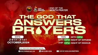 END OF THE MONTH PRAYERS DAY 1 OPENING NIGHT [upl. by Ahsitak]