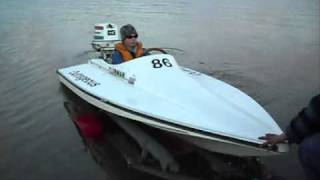 new raceboat test runwmv [upl. by Ennylcaj]