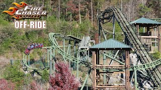 FireChaser Express OffRide Footage Dollywood Gerstlauer Family Coaster  NonCopyright [upl. by Enovaj205]