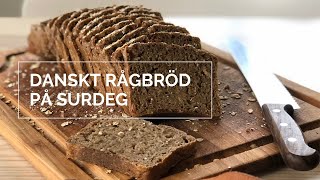 Danskt rågbröd på surdeg [upl. by Harriot584]