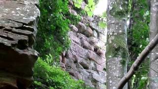 Auchinleck Castle Lugar Gorge East Ayrshire Scotland [upl. by Melisa]