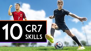 TOP 10 Cristiano Ronaldo Skills [upl. by Omrelliug217]