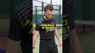 All Padel Rules for Netplay padel padelshorts padeltips padelrules [upl. by Elyr]