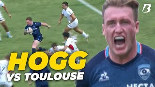 Stuart Hogg’s Solid Performance against Toulouse 2024 [upl. by Namso666]