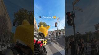 I veri valori si trovano nelle piccole cose 😺⚡️ reaction pikachubiker sorriso gioia [upl. by Hahsia]